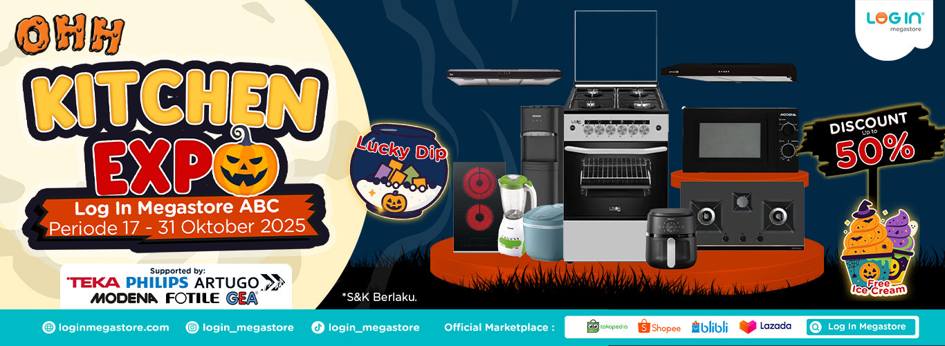 Banner Kitchen Expo ABC - Login Megastore